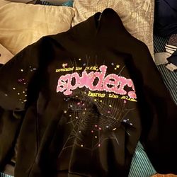 spider hoodie brand new size large 