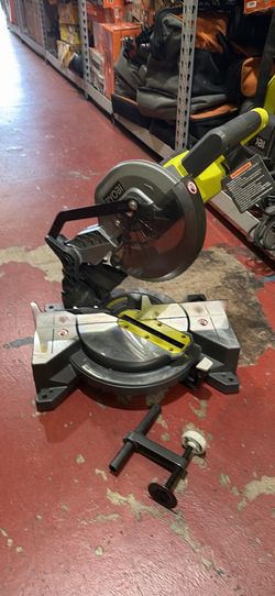 Ryobi 18 volt cordless 7-1/4” compound miter saw