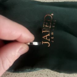 Man Wedding Band White Gold 