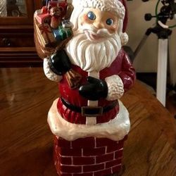 Vintage Ceramic Santa