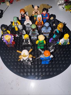 Lego minifigures 38total ninjago-Star Wars- and marvel