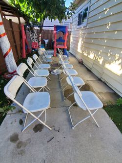 Plastic chairs
