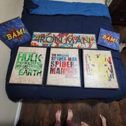 Vintage Marvel Canvases