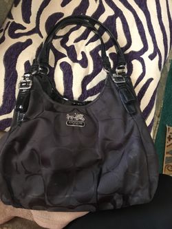 Coach shoulder bag $30