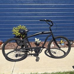 Beach cruiser bike