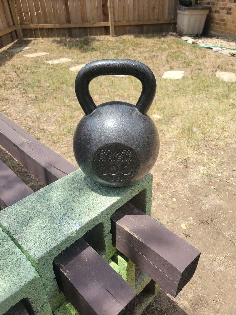 100 Lb Kettlebell