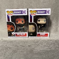 Mandy And Red Milker Funko Pops