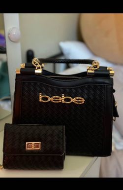 Bebe black purse with Wallet