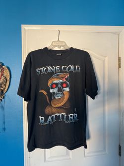 Vintage 90s WWF Stone Cold Rattler WWE Wrestling T Shirt XL