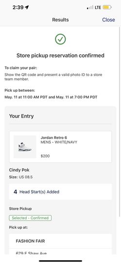 Jordan Retro 6