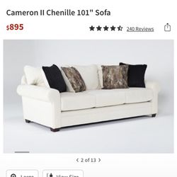 Living spaces Cameron II sofa