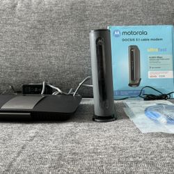 Modem and Router