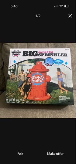 Big Fire Hydrant Sprinkler