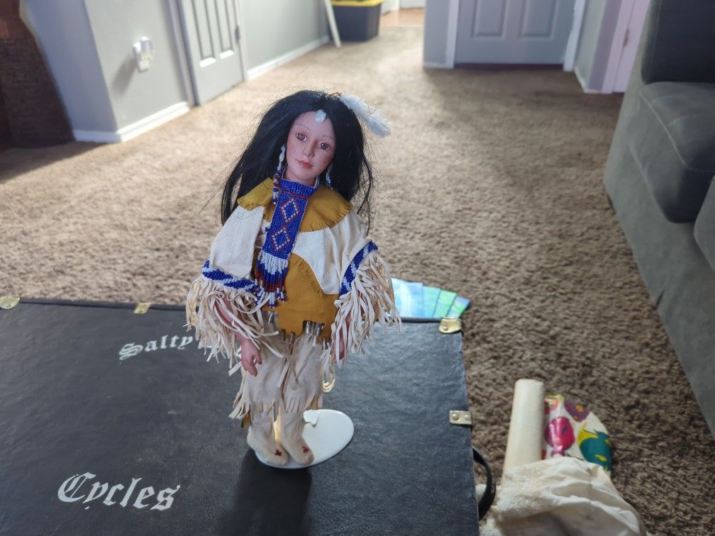 Native Doll Gold Eagle