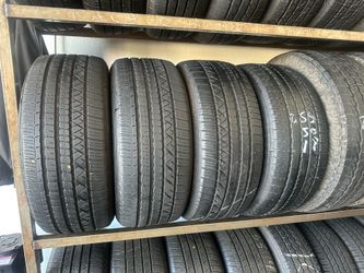 SET OF TIRE 255 50 19 DUNLOP 85% LIFE