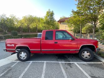 1996 Chevy Silverado K1500 4x4 extended half cab and additional parts