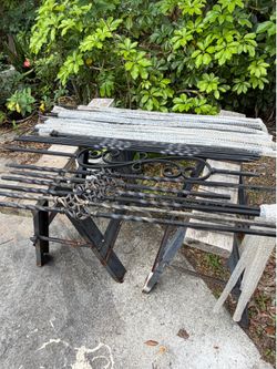 Stair railing spindles
