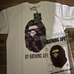 A Bathing Ape BAPE Camo Ape Head T-Shirt