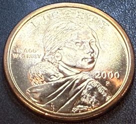Uncirculated 2000-P Sacagawea Dollars