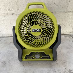 RYOBI ONE+ 18V Cordless Hybrid WHISPER SERIES 7-1/2 in. Fan (Tool Only)