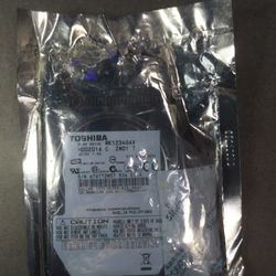 Toshiba 120 GB 5400 RPM IDE PATA 2.5" Notebook Internal Hard Disk MK1234GAX - New Sealed