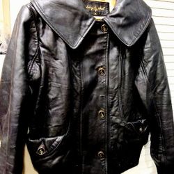 Vintage Baby Phat Leather Jacket  Medium