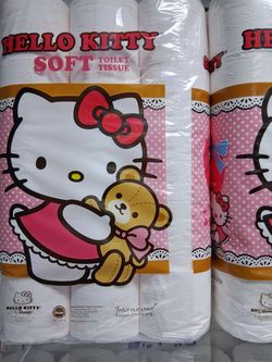 Hello Kitty toilet paper