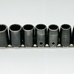 READ - 11pc Proto 21mm-12mm + 1pc GP 10mm 12PT 1/2" Dr. Impact Sockets