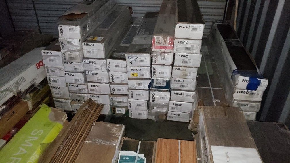 Discontinued Pergo in boxes only what is listed 50$ to 70$ a box
