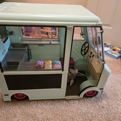 Our Generation Dolls Sweet Stop Ice Cream Truck for Dolls
