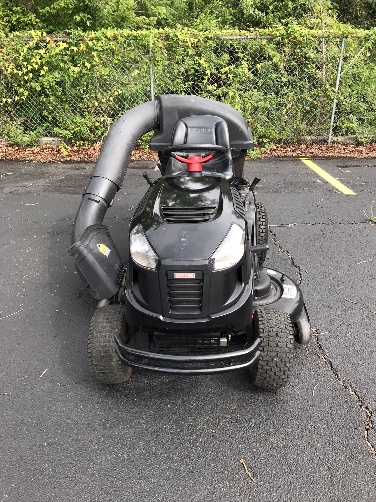CRAFTSMAN LT2500 TRACTOR 46 INCH RIDING LAWN MOWER WITH BAGGER for Sale