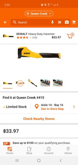 DEWALT Heavy-Duty Hammer Tacker