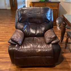 Leather Recliner 