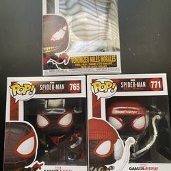 Miles Morales - 3 Bundle Funko Pop