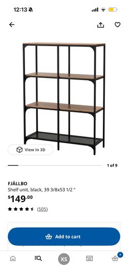 ikea fjallbo shelf