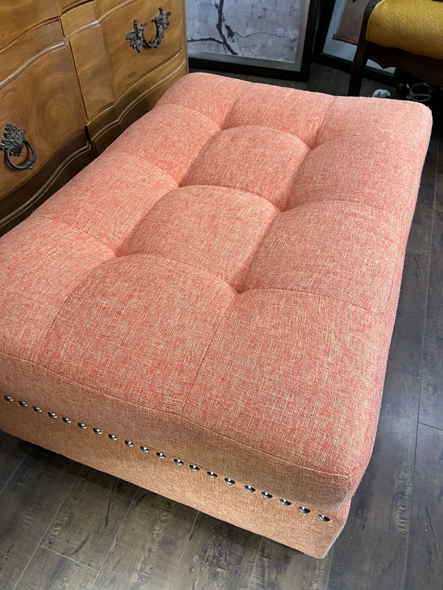 Classy, Colorful Ottoman