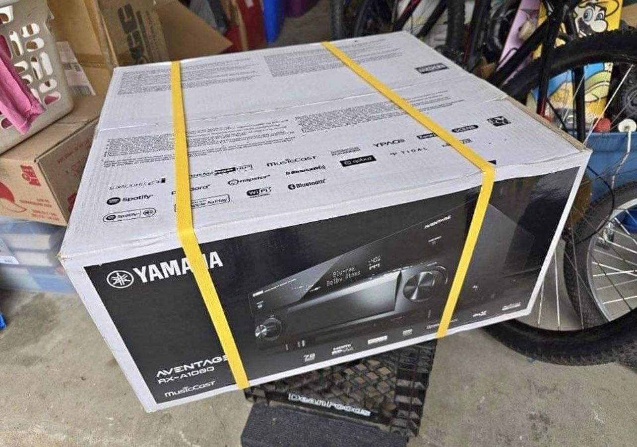 Receiver Yamaha Aventage Rx-a1080 New In Box 