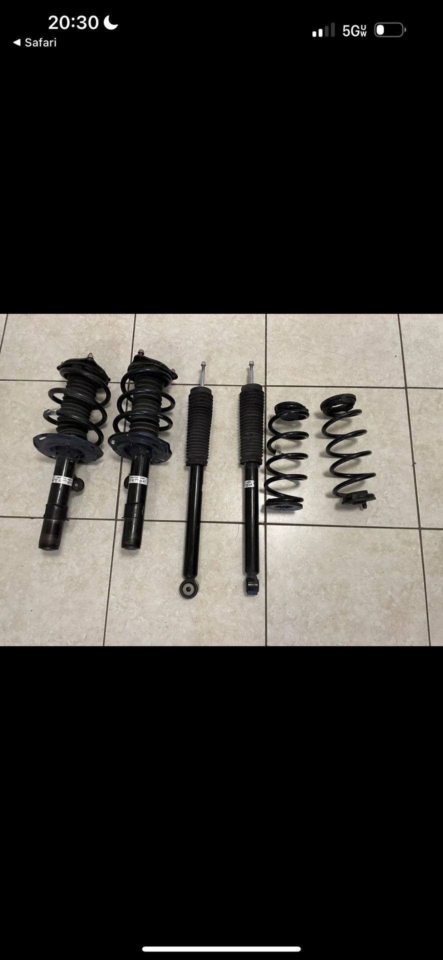 2015- 2017 Honda accord suspension Sedan