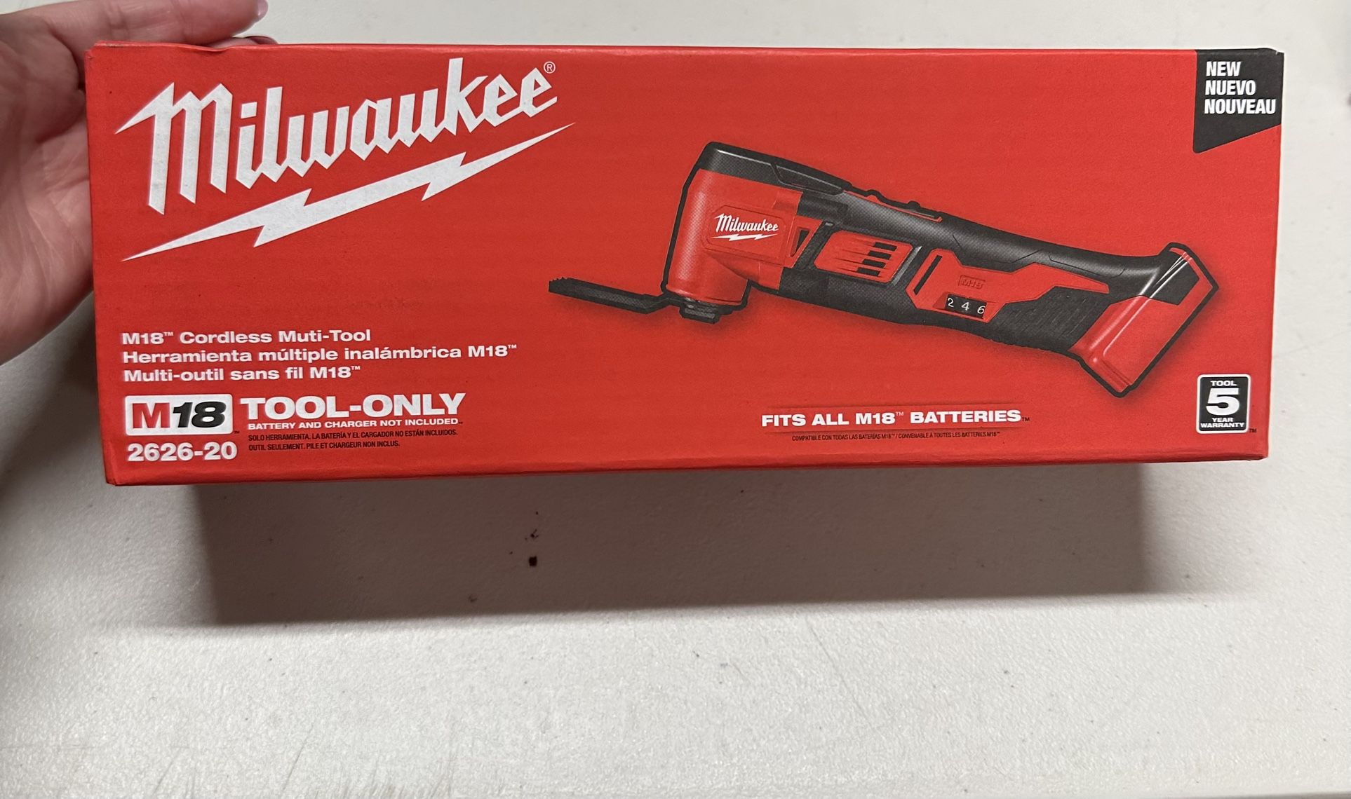 Milwaukee Cordless Multi Tool NEW