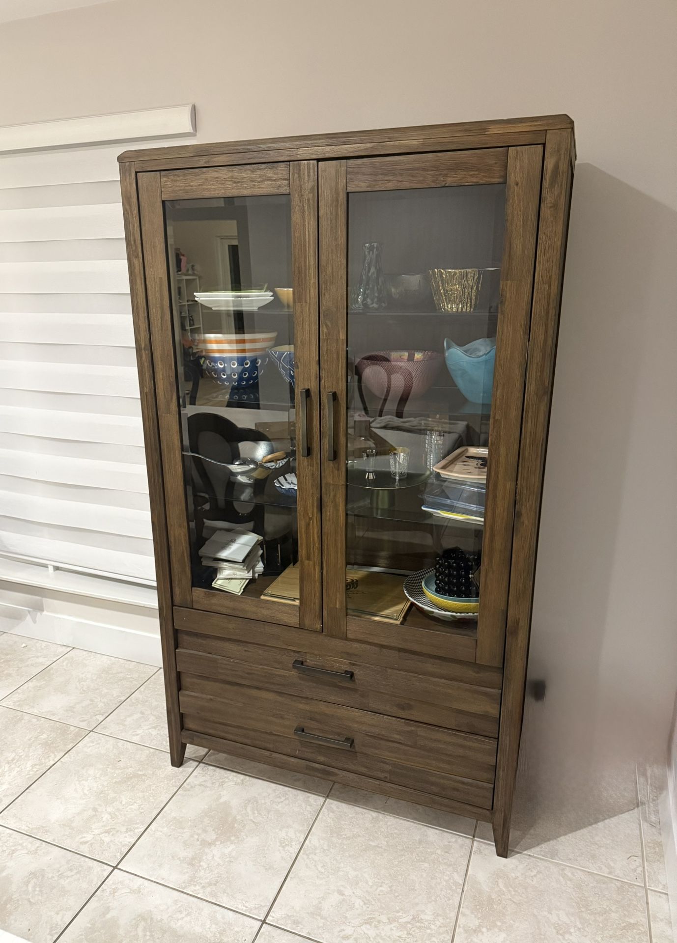 Gone ASAP Breakfront China Cabinet 
