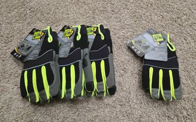 BRAND NEW! CAT Lined Padded Palm Ulitity Gloves/Touch Screen