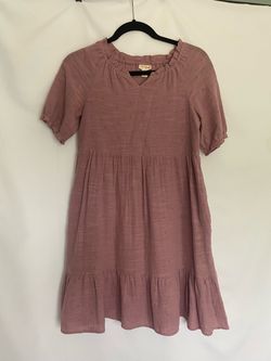 Cat & Jack Girls Tiered Dress  size L 10/12