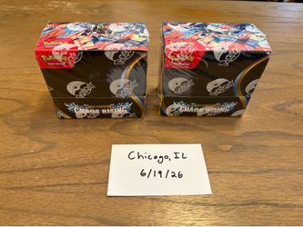 Pokemom Cards 2 Sealed English Chaos Rising Booster Boxes $400