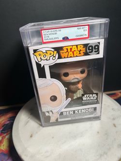 Funko Pop Ben Kenobi #99 PSA Graded 8.5