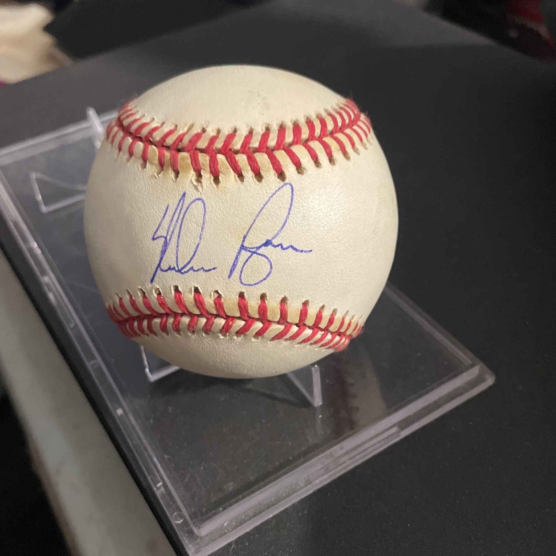 Nolan Ryan signed baseball