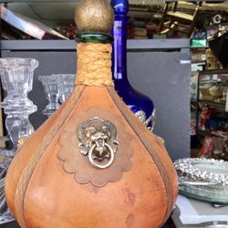 Vintage Leather Bottle