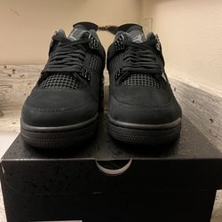 2025 Air Jordan 4 Black Cat Sz 11M