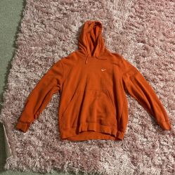 Orange Hoodie
