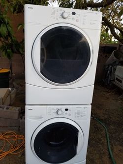 Washer and dryer good condition
