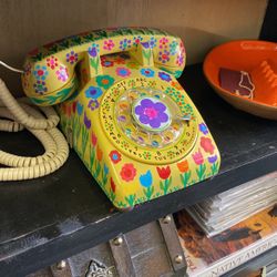 Hand Detailed Rotary Phone 